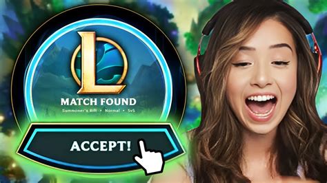 pokimane league of legends rank